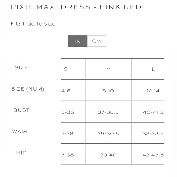 Petal & Pup PIXIE MAXI DRESS - PINK RED - Picture 10 of 10